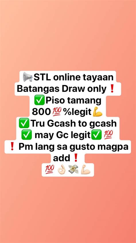 STL BATANGAS DAILY UPDATE (CODE & PAYA) .